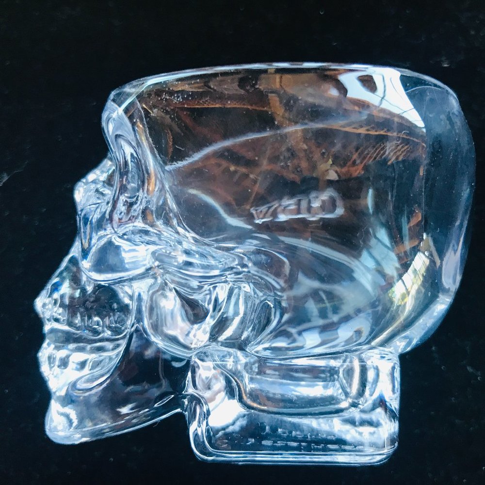 Glass Crystal Head Vodka Skull Shot Glass - 2 oz